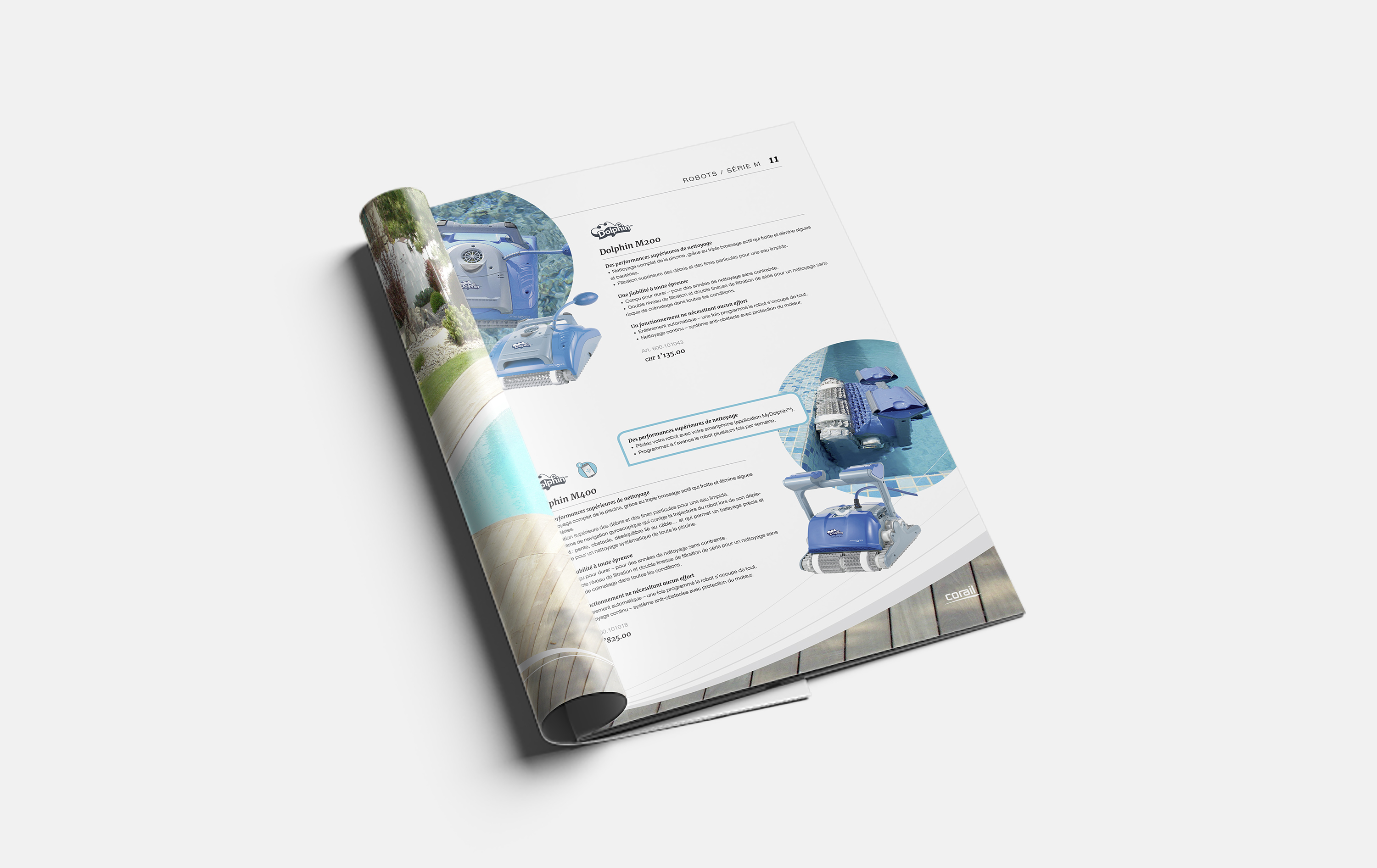 Page robots du catalogue Corail