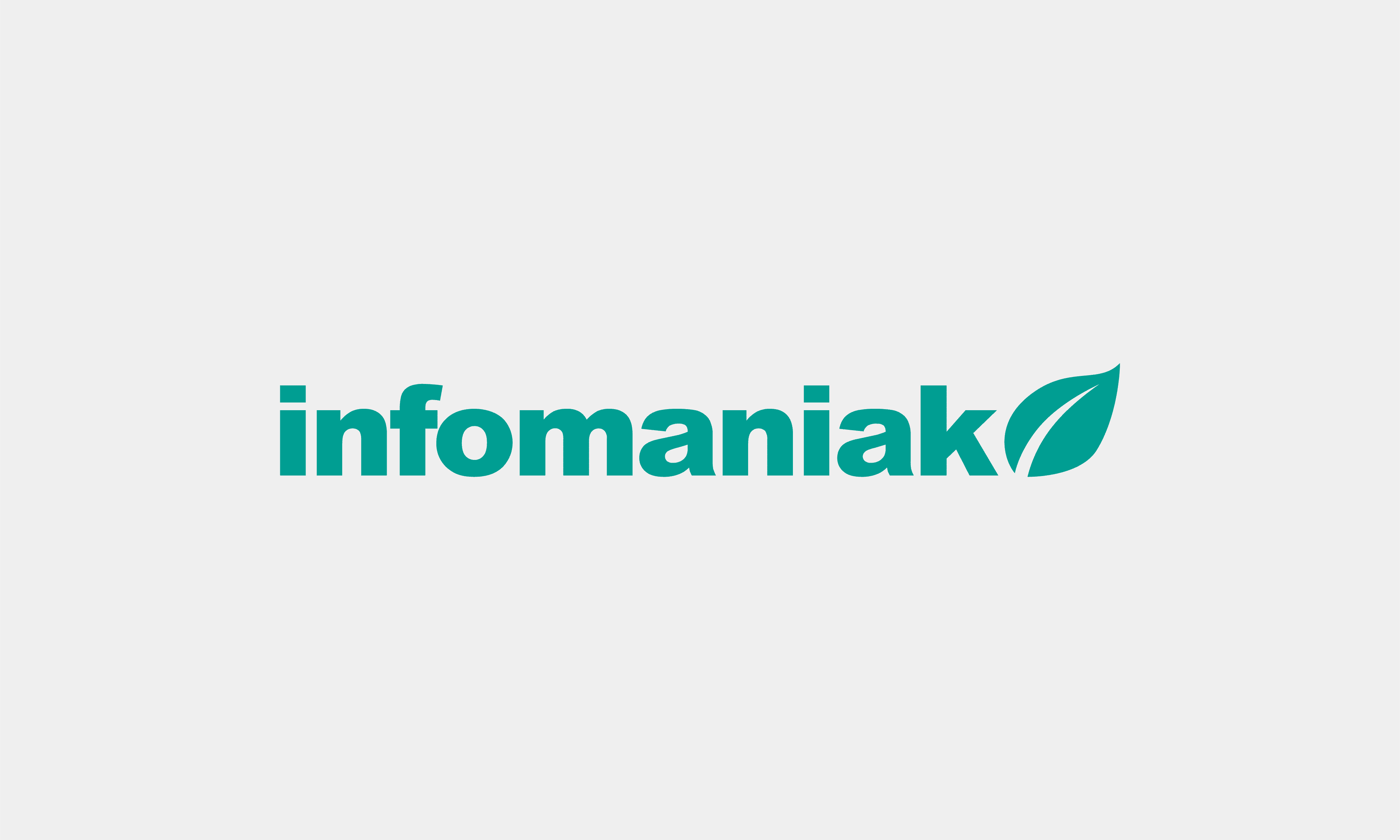 Logo Infomaniak, l'hébergeur le plus écologique de Suisse